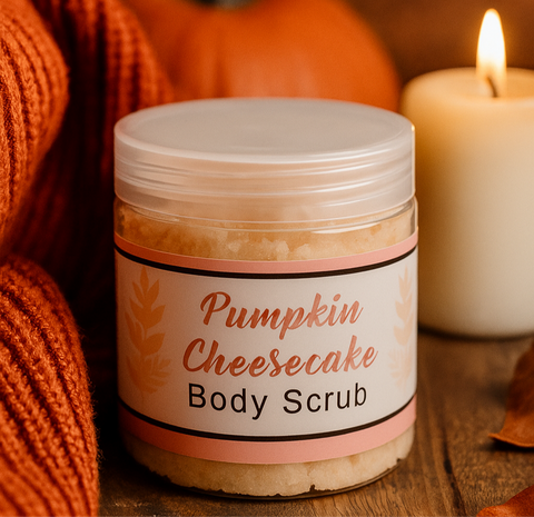 Pumpkin Cheesecake Foaming Body Scrub