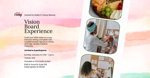 Indianapolis Vision Board Workshop 2026: A Luxe Goal Setting Experience