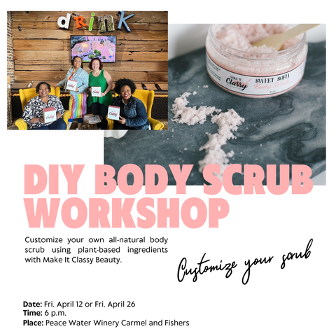 DIY Body Scrub Workshop